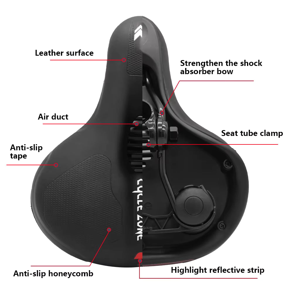 Comfort Bike Saddle