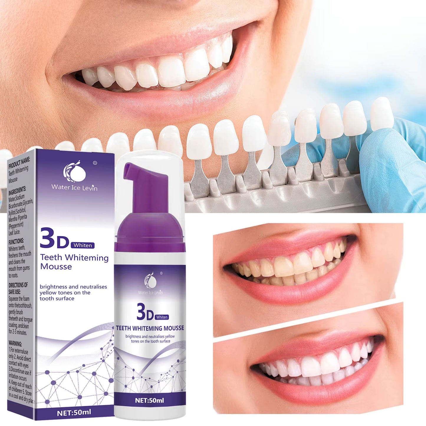 3D Mousse Toothpaste