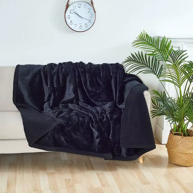 Luxury Shaggy Blanket Winter Warm Cosy