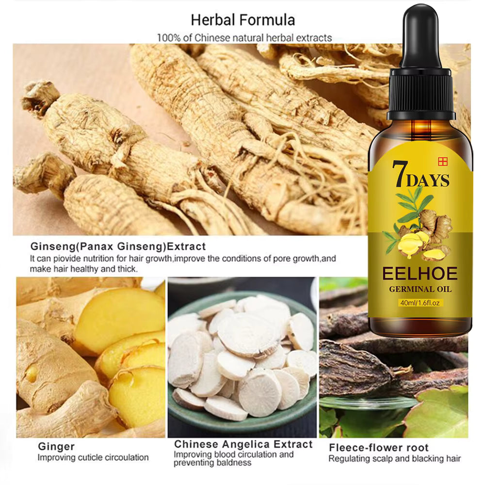 Hair Growth Serum with Ginger