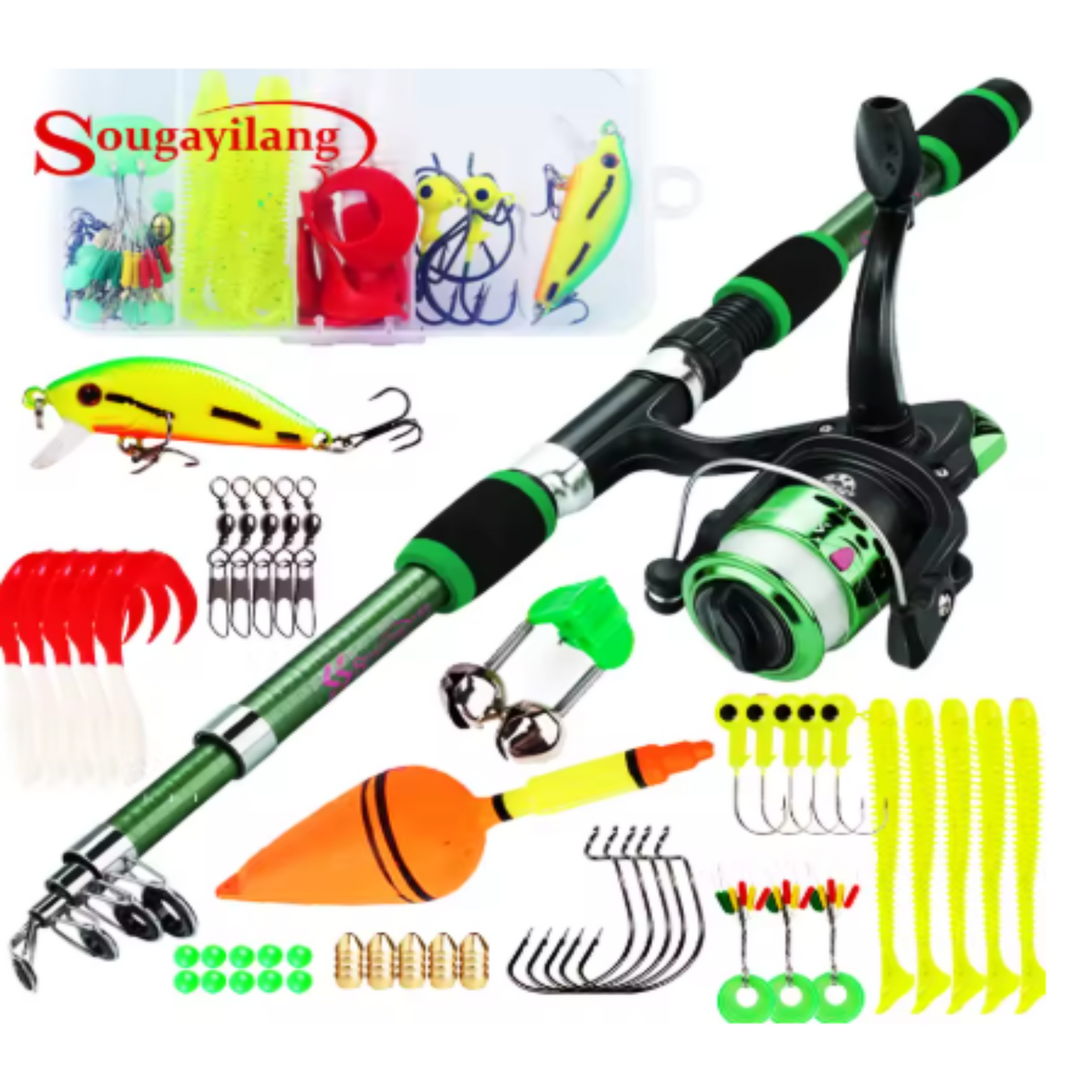 Spinning Rod & Reel Combo (1.8M)