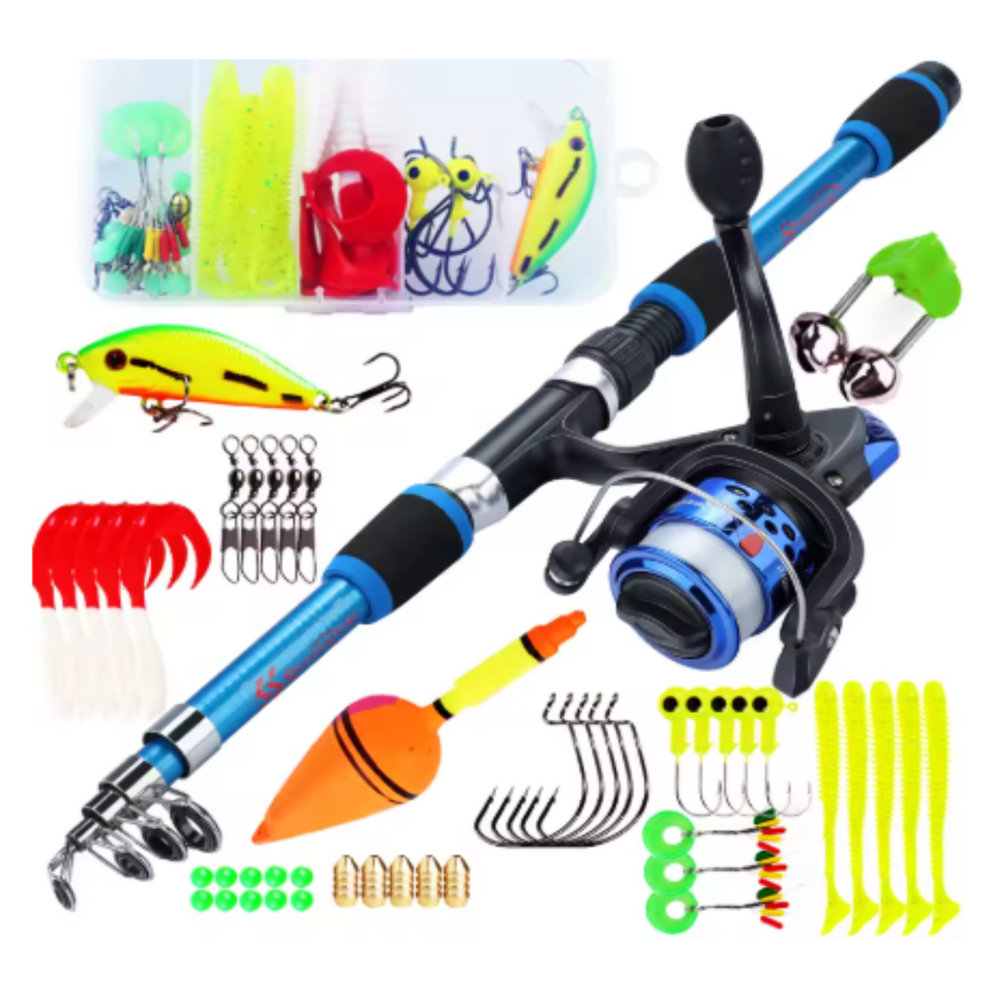 Spinning Rod & Reel Combo (1.8M)