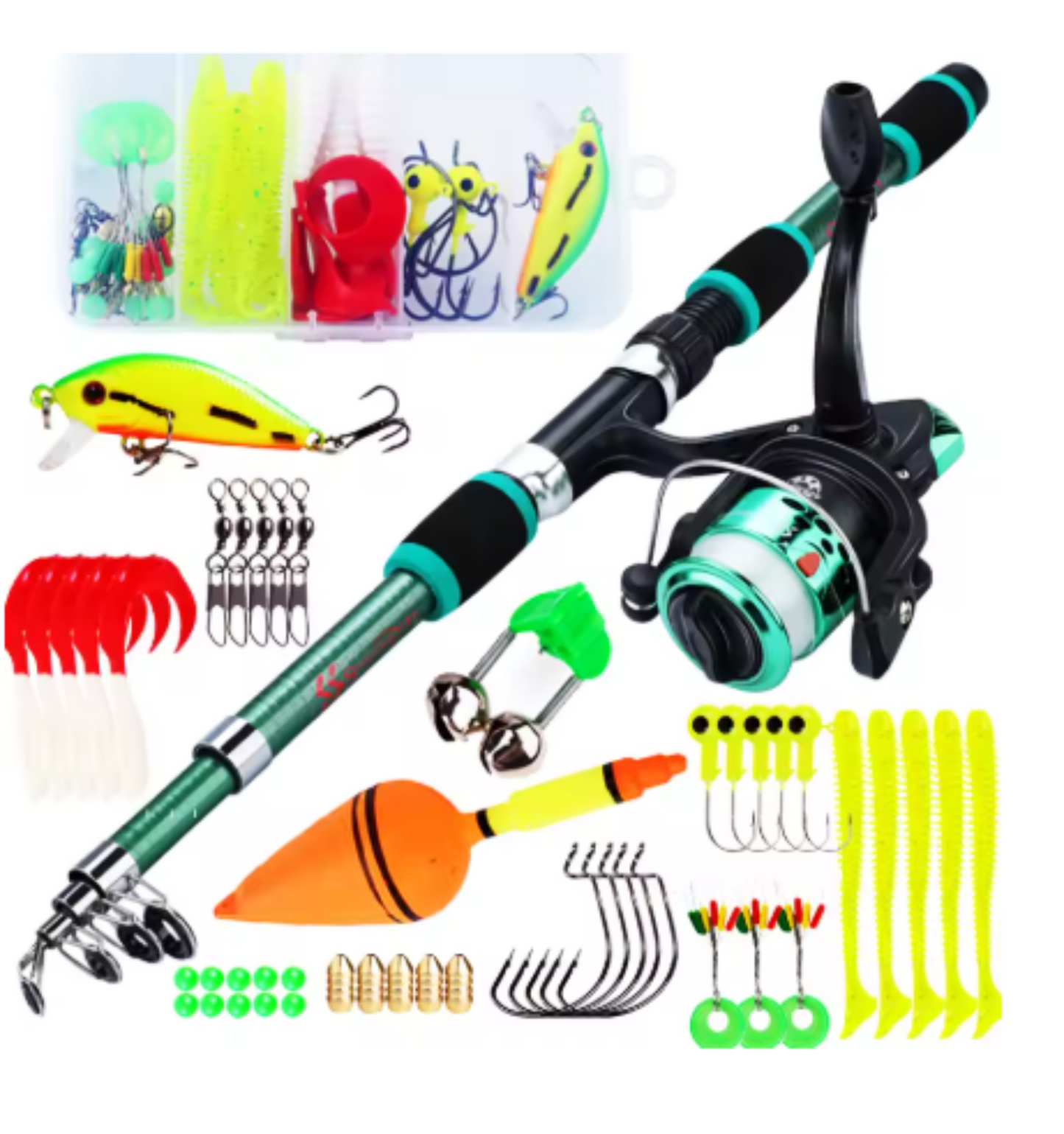 Spinning Rod & Reel Combo (1.8M)