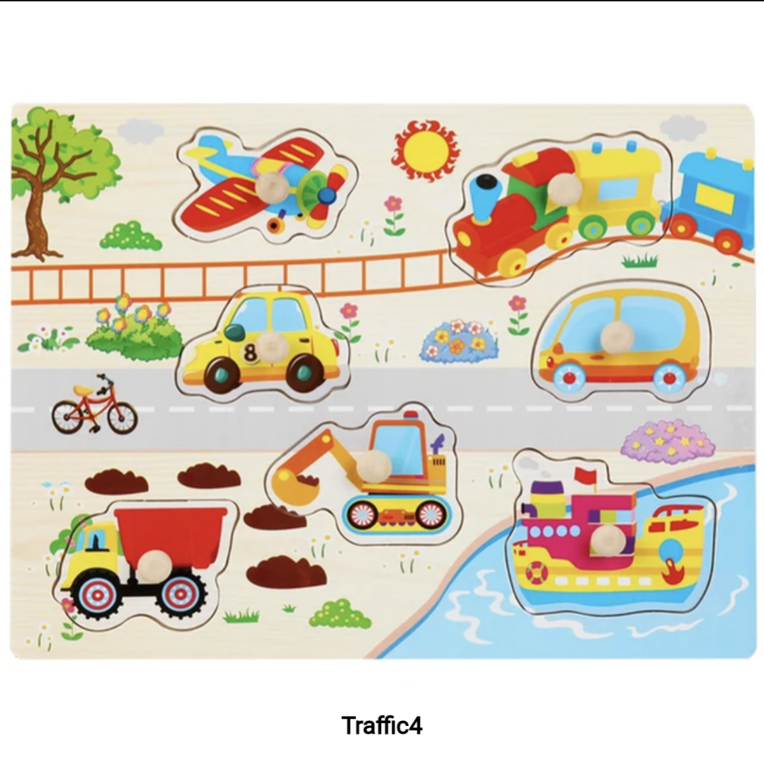 Montessori Wooden Puzzle