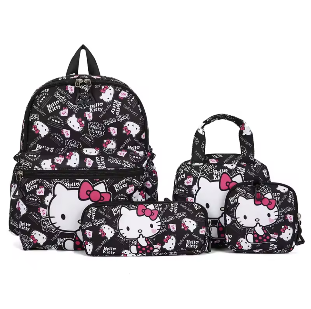 4pcs Kuromi School Bag Set