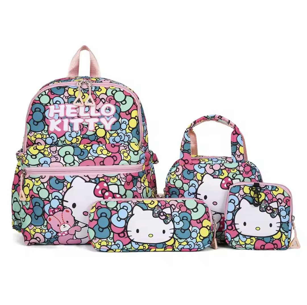 4pcs Kuromi School Bag Set