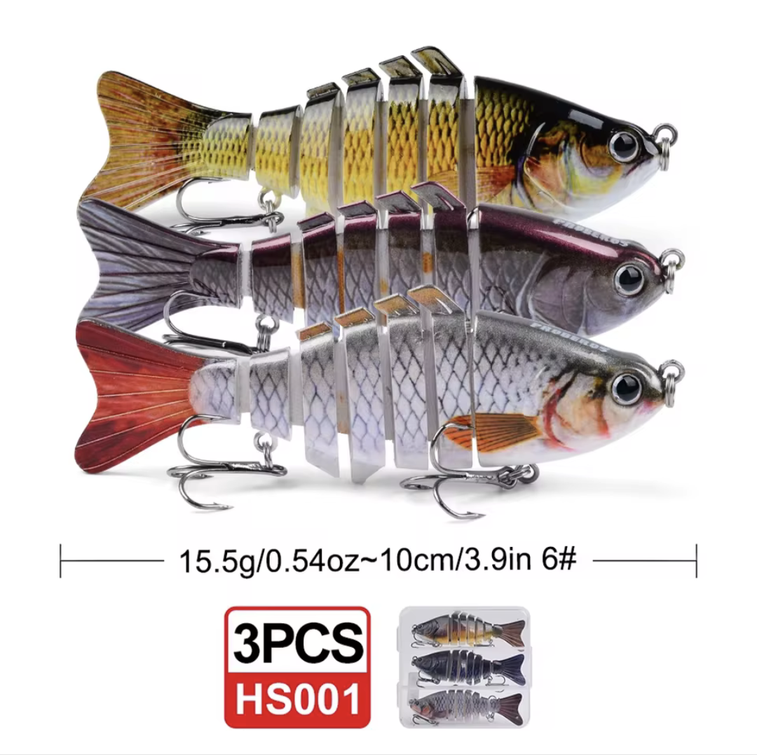 Multi-Jointed Swimbait Fishing Lure