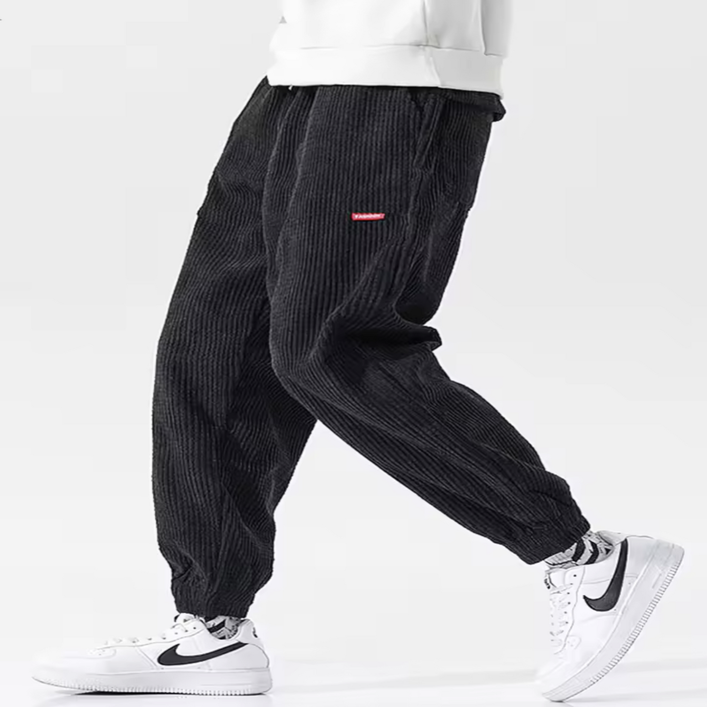 Men’s Baggy Corduroy Jogger Pants