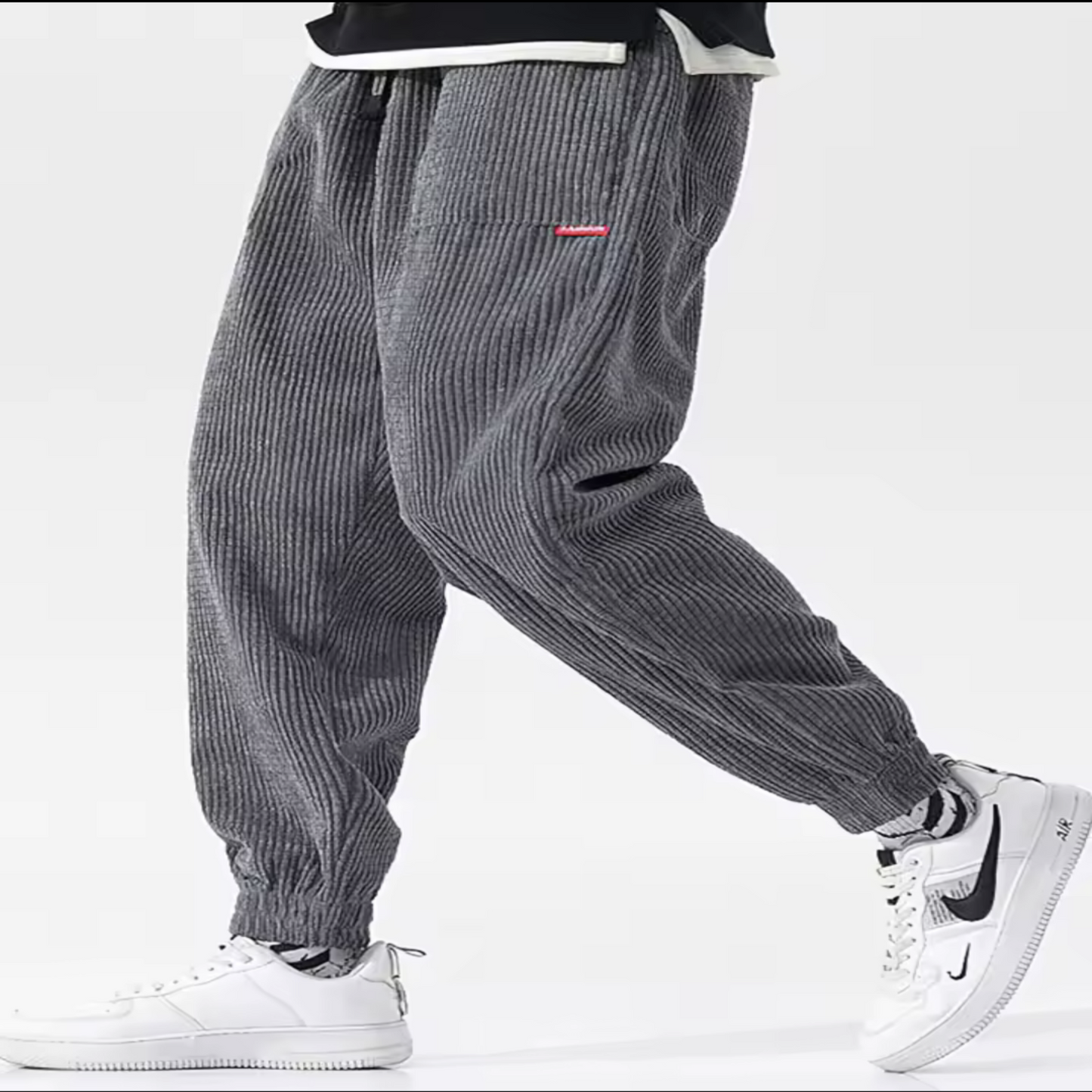 Men’s Baggy Corduroy Jogger Pants