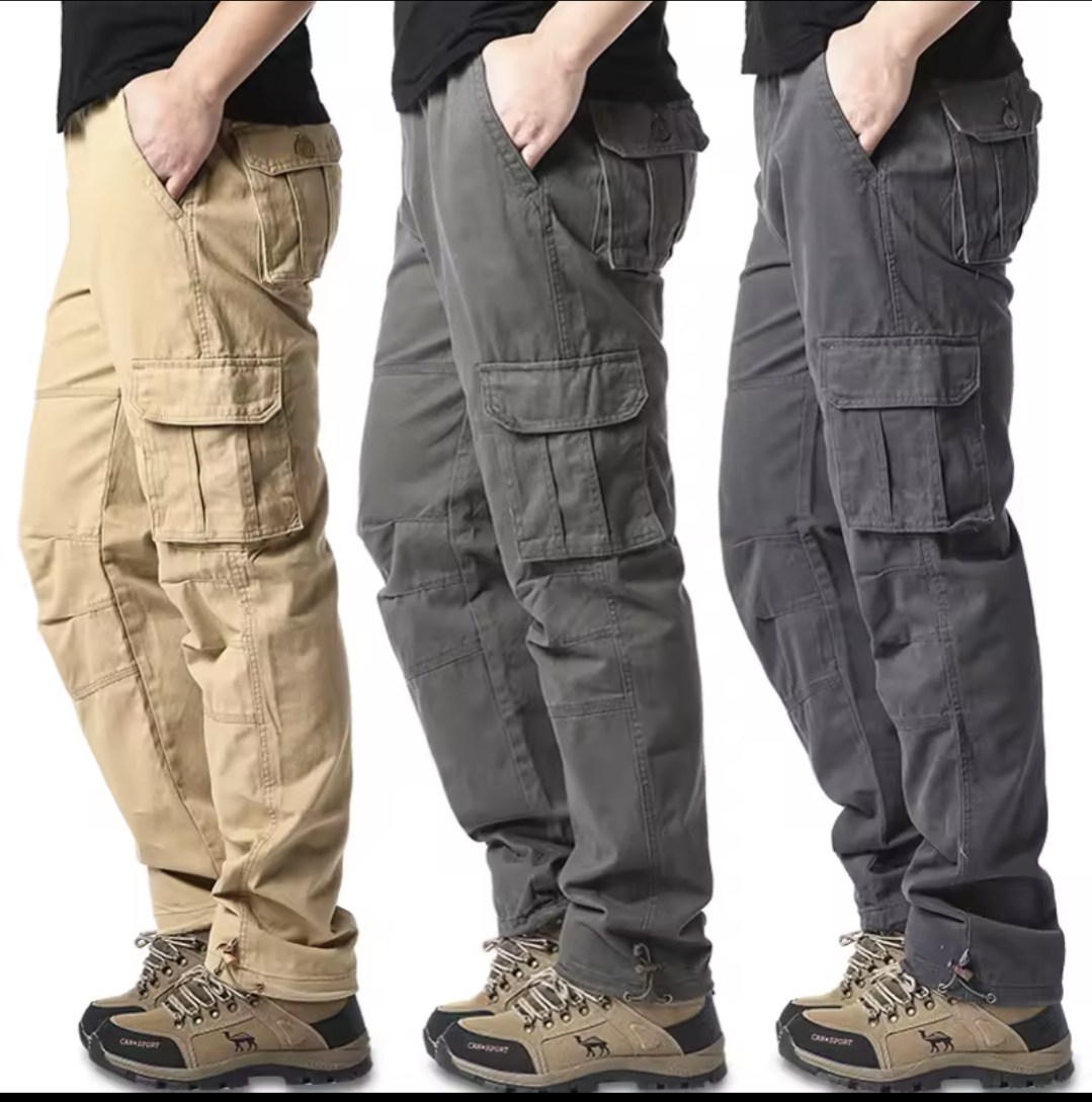 Men’s Tactical Cotton Jogger Overalls