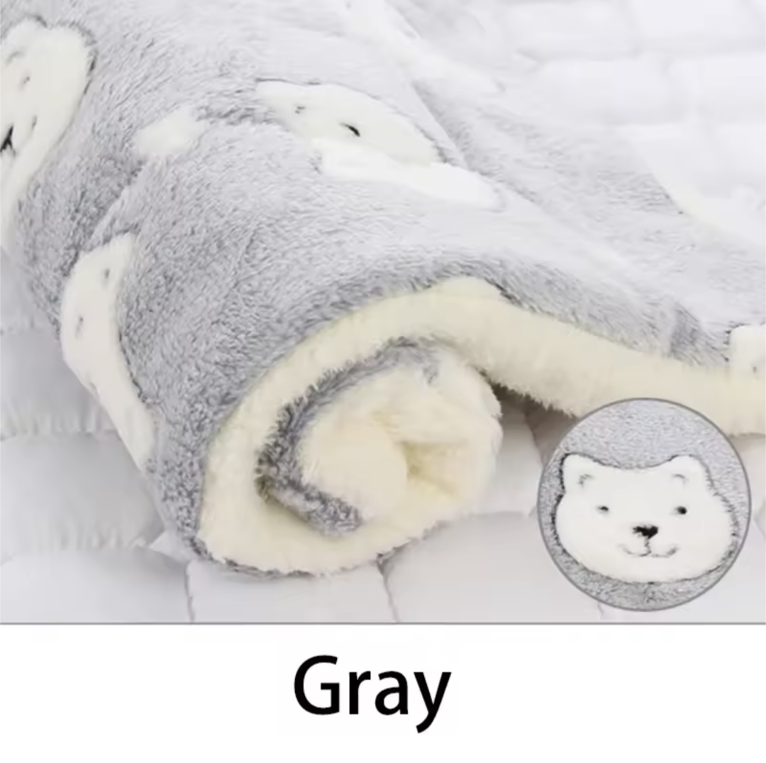 Flannel Pet Sleeping Mat & Bed
