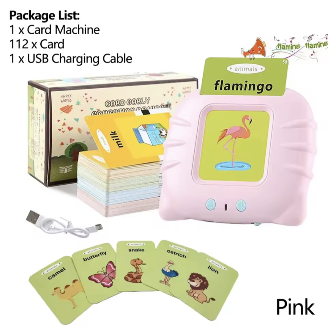 Talking Flashcards Learning Toy for Kids
