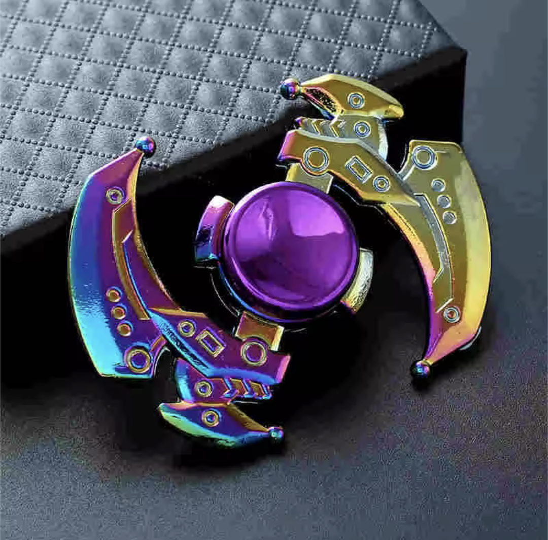 Rainbow Metal Fidget Spinner