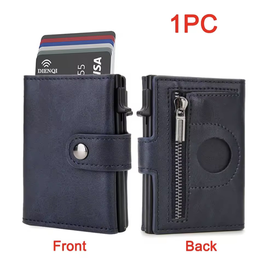 RFID Carbon Fiber Wallet for AirTag
