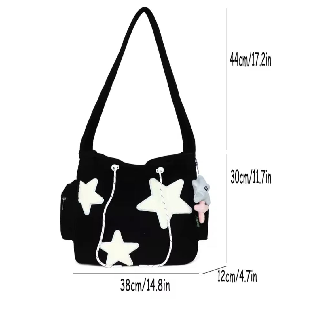 Niche Design Corduroy Tote Bag for Women