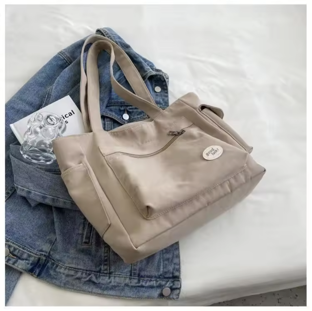 Women’s Large Canvas Shoulder Tote Bag