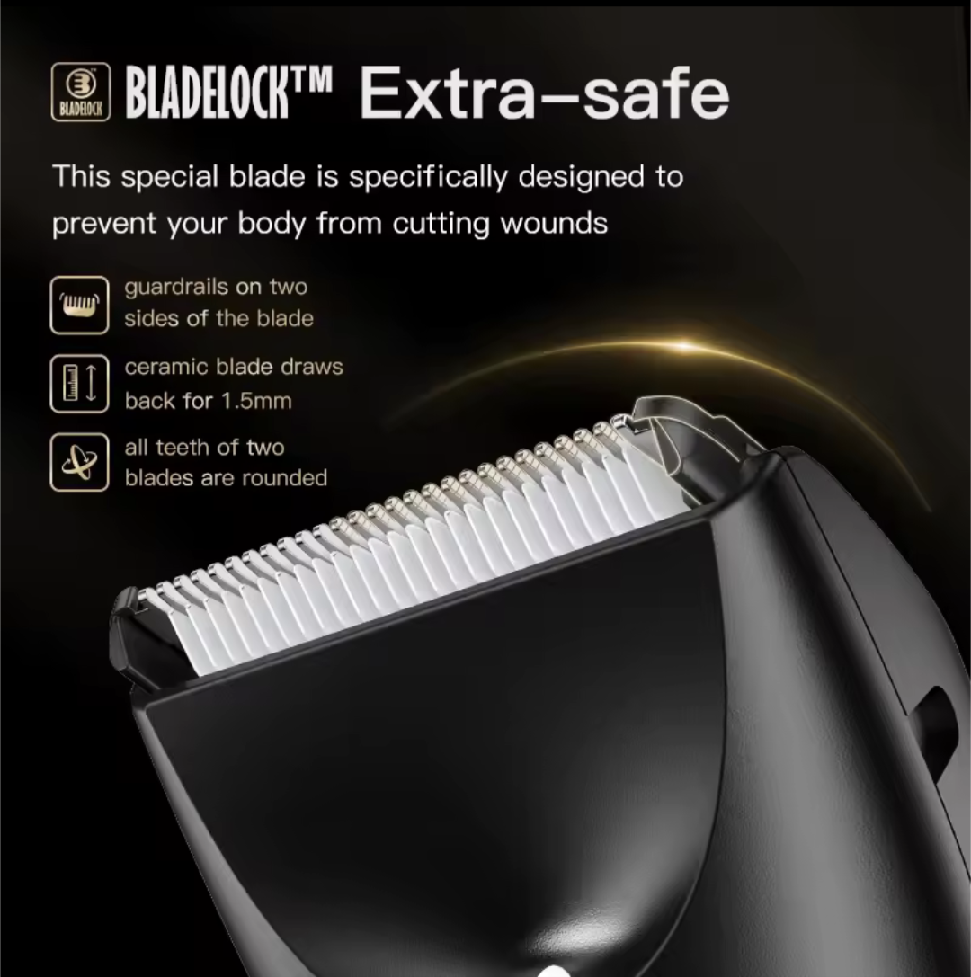 Professional Groin & Body Hair Trimmer for Men