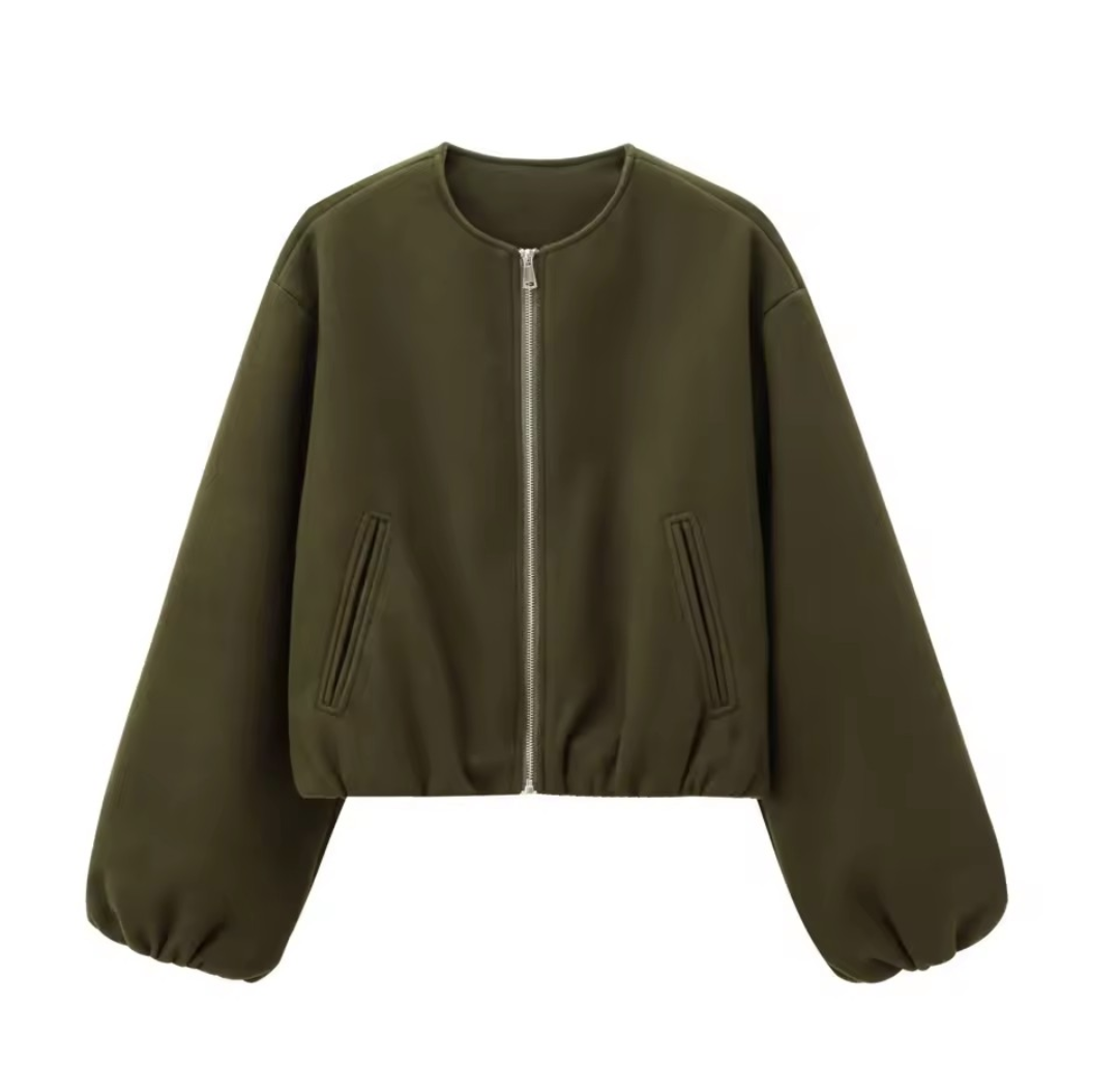 Women’s Retro Bomber Jacket