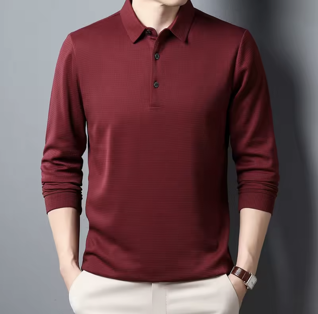 Men’s Long Sleeve Polo