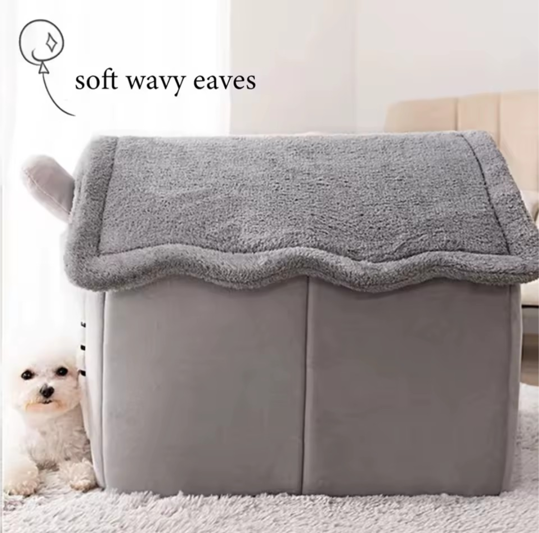 Folding Pet House with Mattress