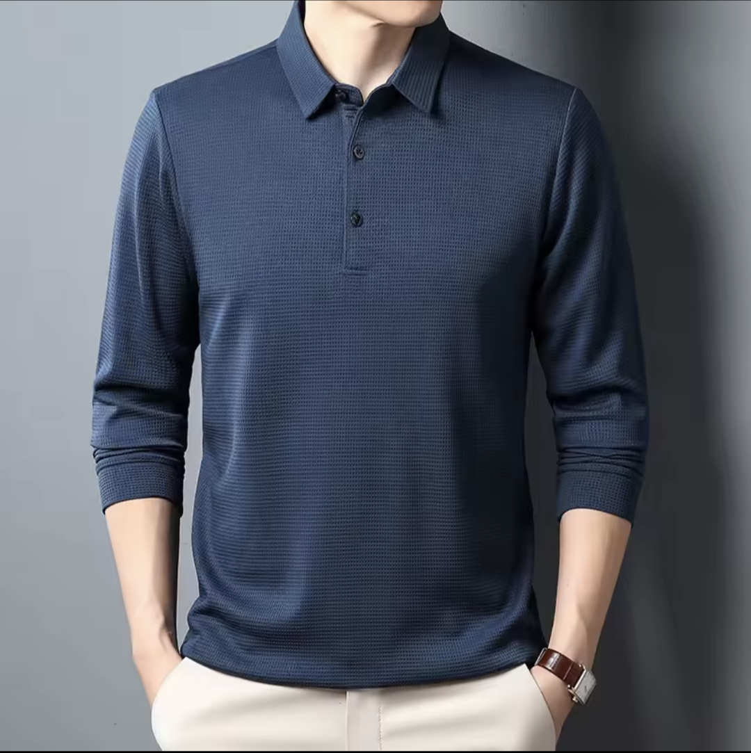 Men’s Long Sleeve Polo