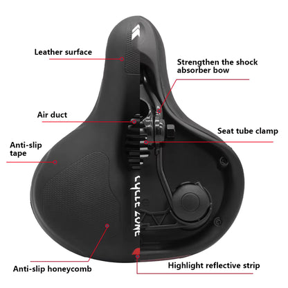 Comfort Bike Saddle