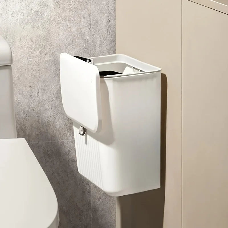 Wall-Mounted Trash Bin