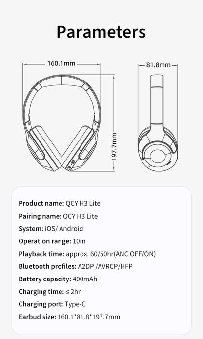 QCY Wireless Headphones