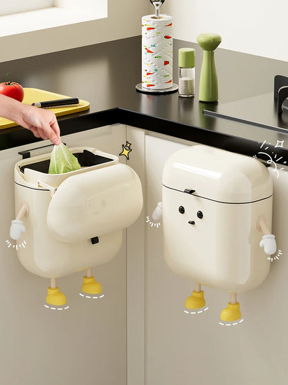 Wall-mounted Trash Can