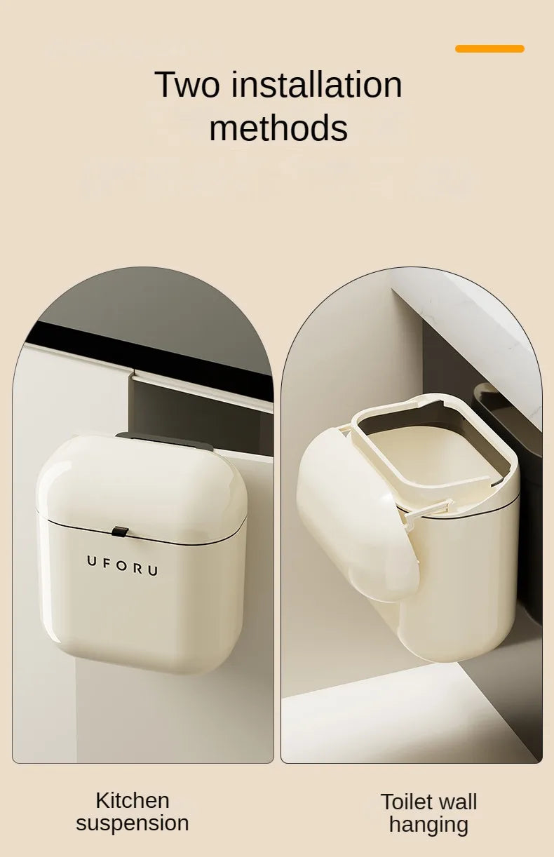 Wall-mounted Trash Can