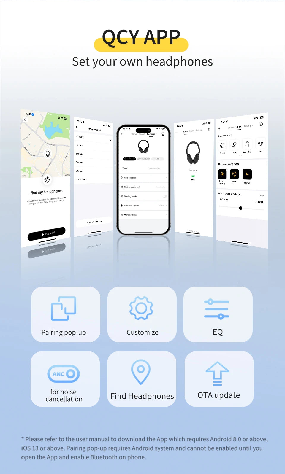 QCY Wireless Headphones