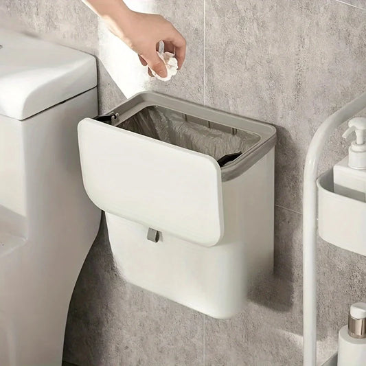 Wall-Mounted Trash Bin