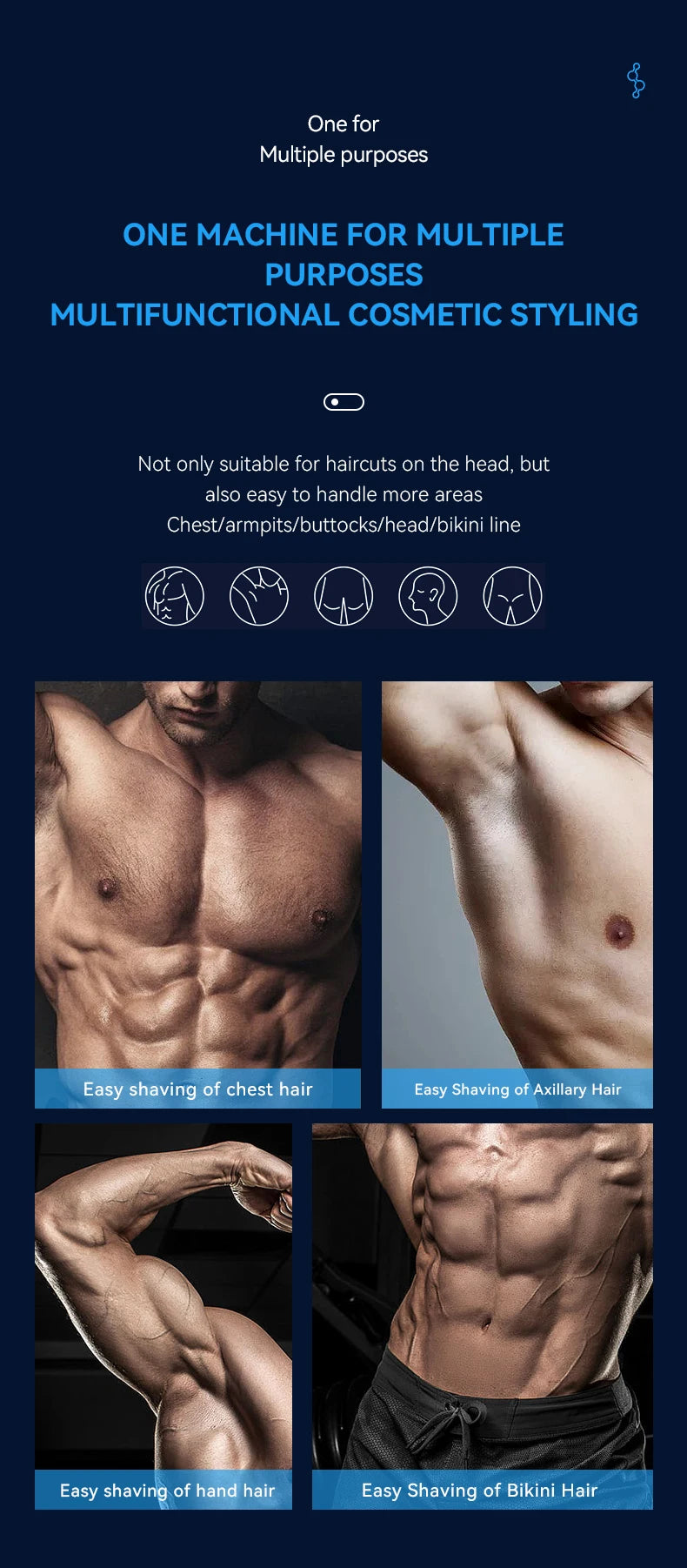 Men Body Hair Trimmer