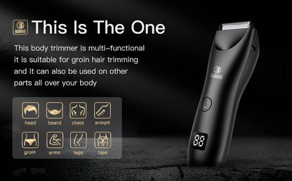Men's Groin & Body Hair Trimmer