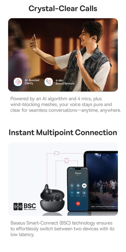 Ear Clip Earbuds