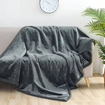 Luxury Shaggy Blanket Winter Warm Cosy