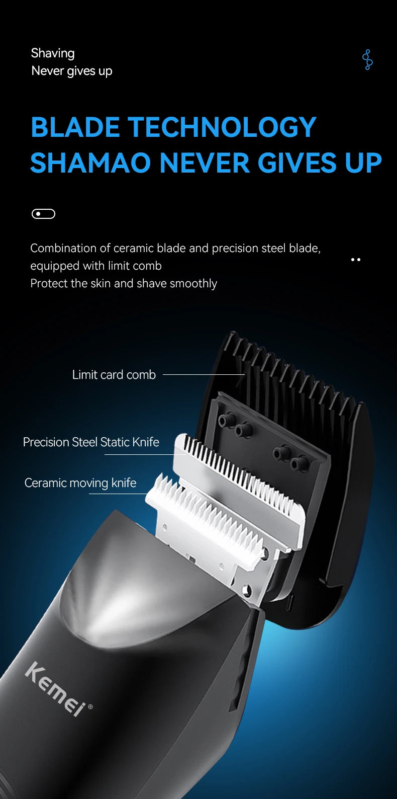 Men Body Hair Trimmer