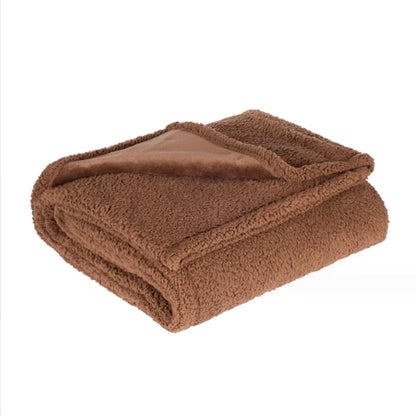 Luxury Shaggy Blanket Winter Warm Cosy