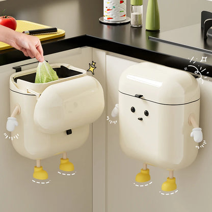Wall-mounted Trash Can