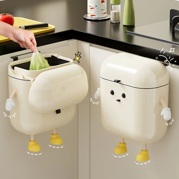 Wall-mounted Trash Can