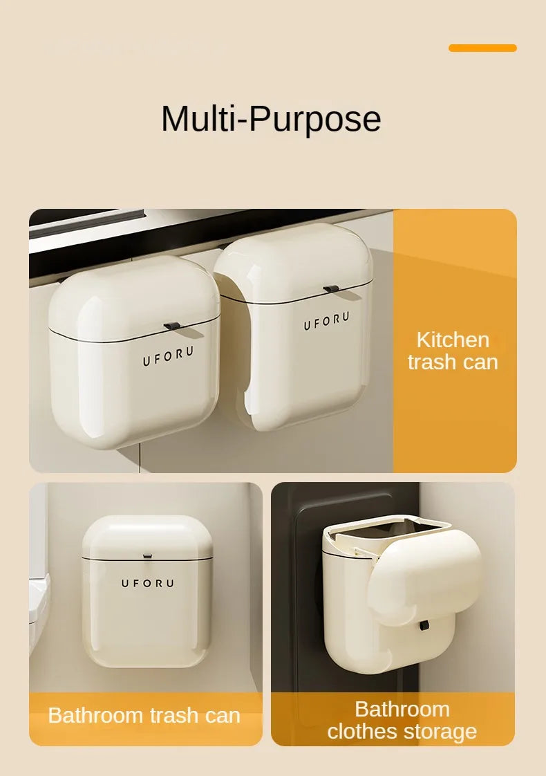 Wall-mounted Trash Can