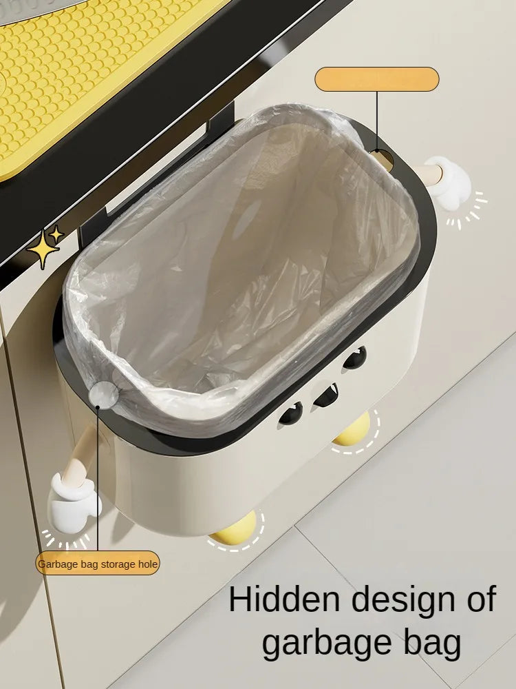Wall-mounted Trash Can