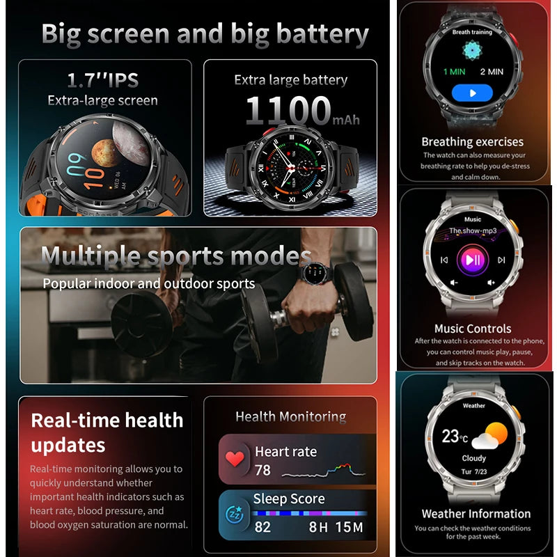 Military Smart Watch