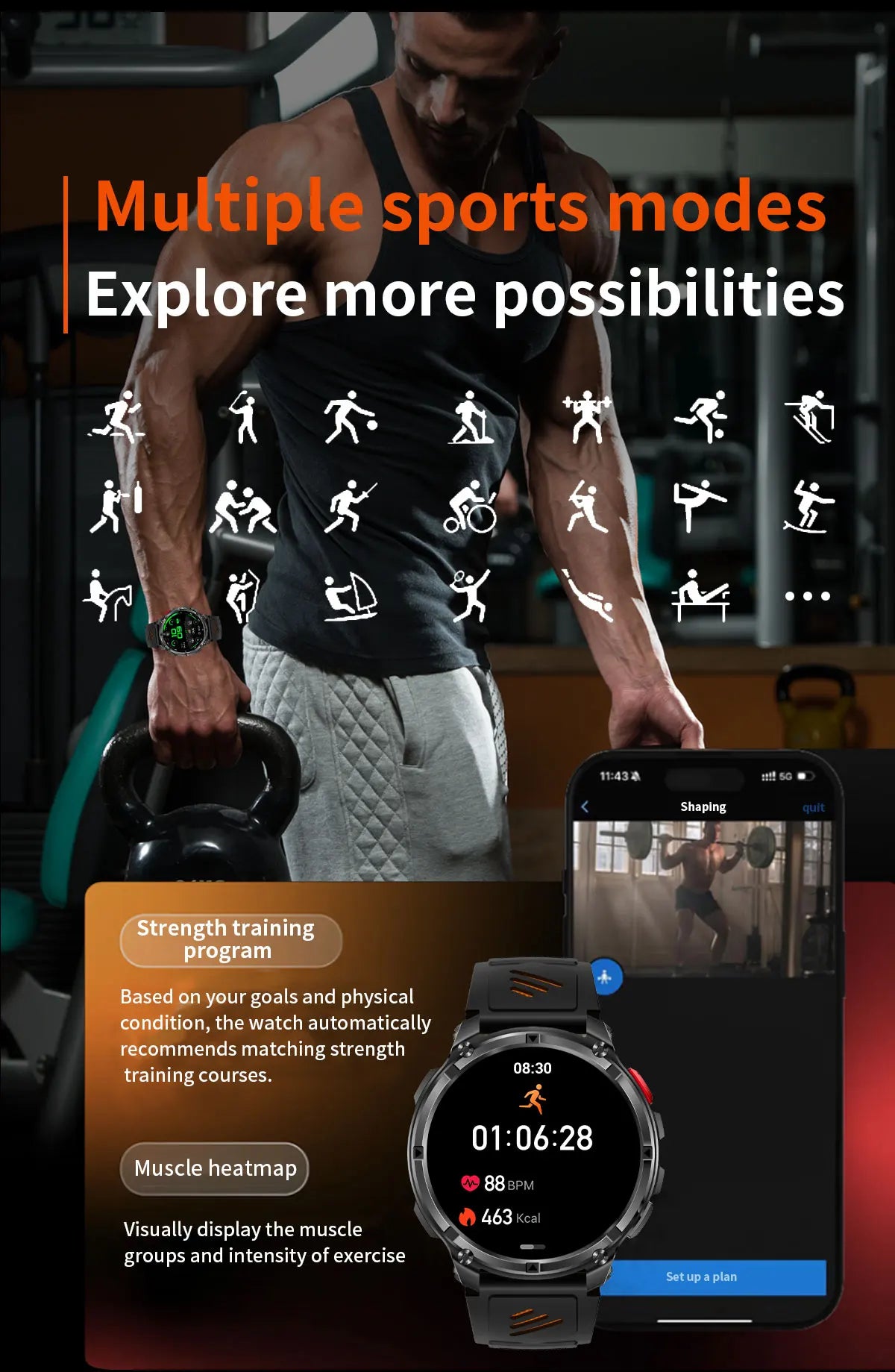 Military Smart Watch