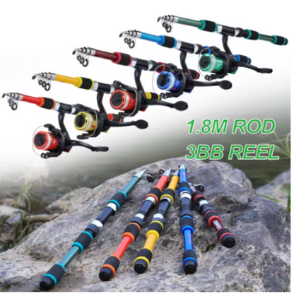 Spinning Rod & Reel Combo (1.8M)