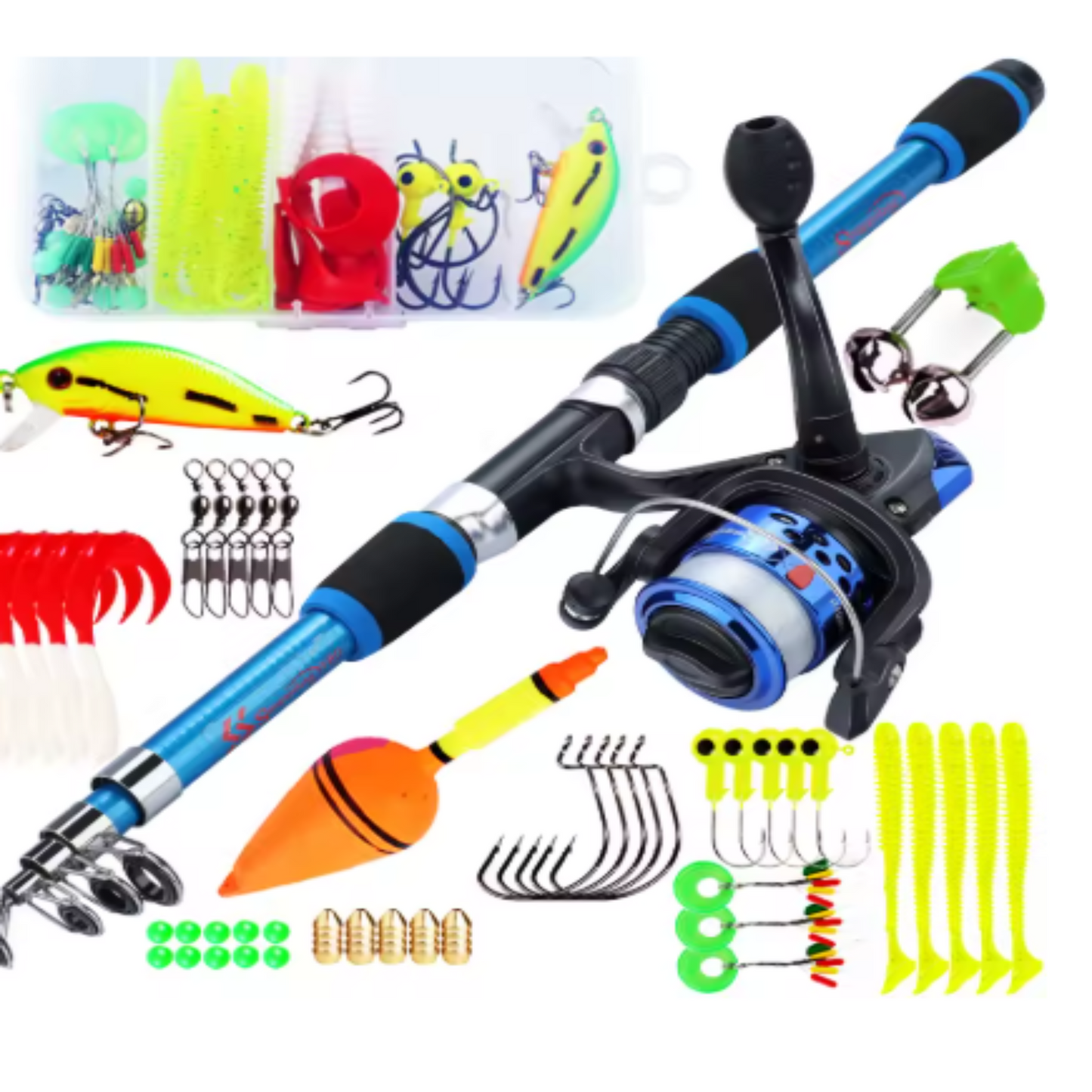 Spinning Rod & Reel Combo (1.8M)