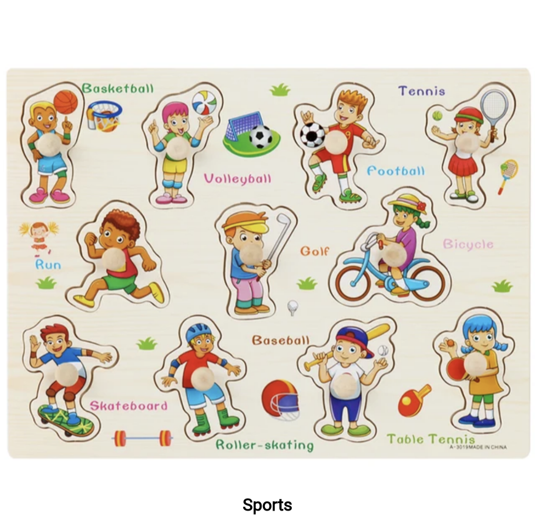 Montessori Wooden Puzzle