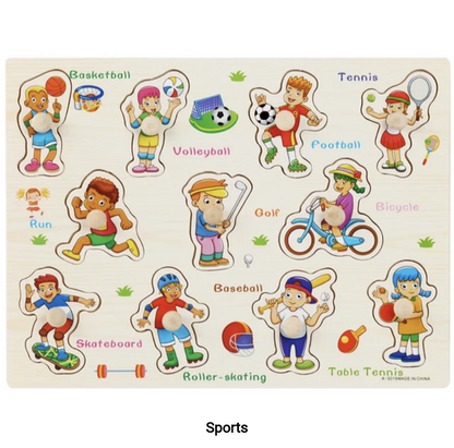Montessori Wooden Puzzle