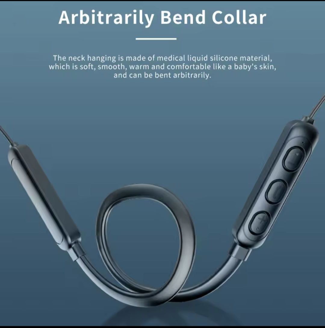 Wireless 9D Bluetooth Neckband Headset