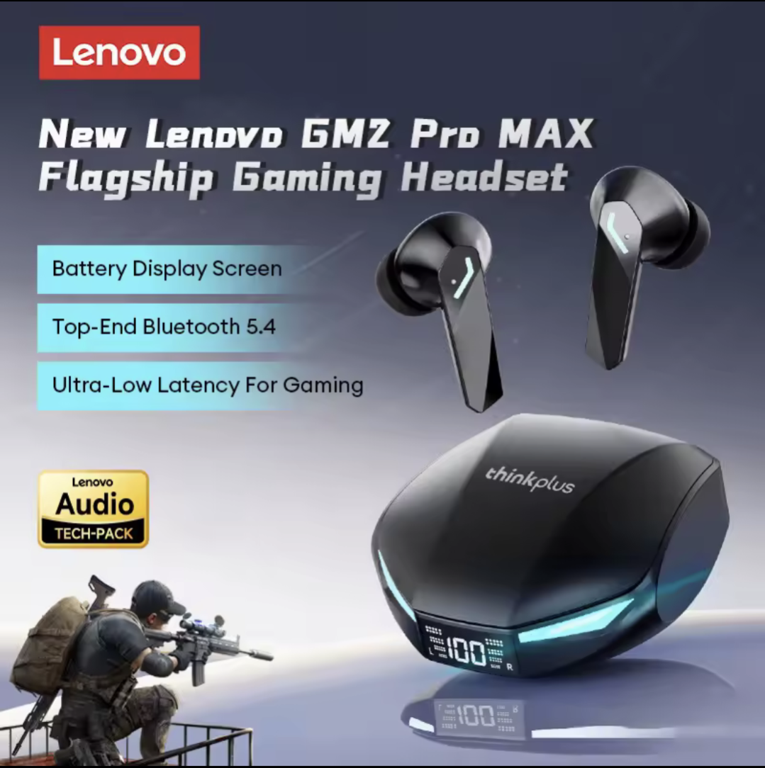 Lenovo GM2 Pro Max Wireless Earphones